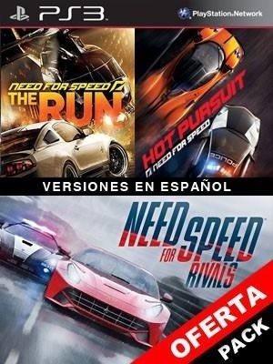 Need For Speed Rivals + Hot Pursuit Ps3 Dual Game Digital PSN - ADRIANAGAMES