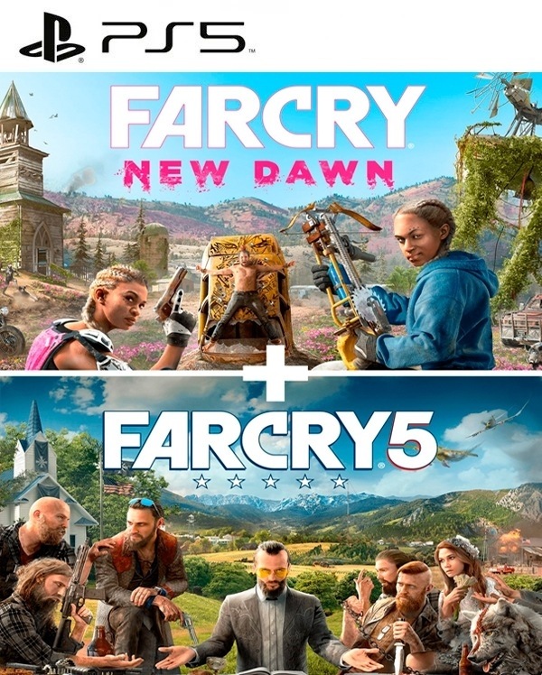 estoy enfermo carpeta espejo de puerta Far Cry 5 + Far Cry New Dawn Ps5 | Juegos Digitales México | Venta de  juegos Digitales PS3 PS4 Ofertas