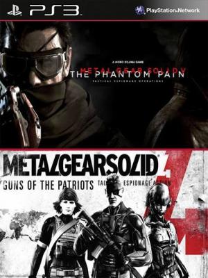 Metal Gear Solid V The Phantom Pain Mas Metal Gear Solid 4 Guns of the Patriots PS3