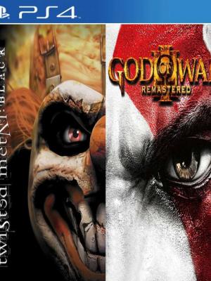 God of War III Remastered Mas Twisted Metal Black PS4