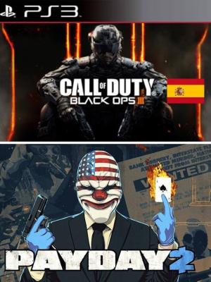Call of Duty Black Ops III Español  Mas PAYDAY 2 PS3