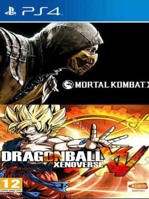 2 Juegos en 1 Mortal Kombat X mas Dragon Ball Xenoverse Ps4