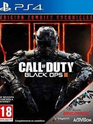 Call of Duty Black Ops III MAS DLC Zombies Chronicles español PS4