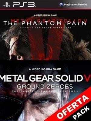 2 Juegos en 1 METAL GEAR SOLID V: THE PHANTOM PAIN + Metal Gear Solid V Ground Zeroes PS3
