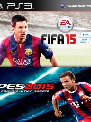 Fifa 15 + Pro Evolution Soccer 2015