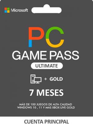 PC GAME PASS ULTIMATE SUSCRIPCIÓN DE 7 MESES CUENTA 