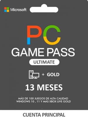 PC GAME PASS ULTIMATE SUSCRIPCIÓN DE 13 MESES CUENTA